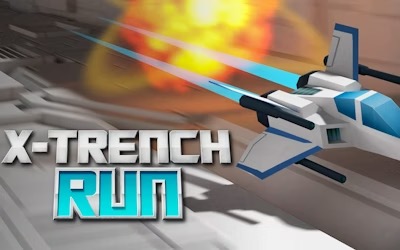 X Trench Run gameplay preview - space battle game